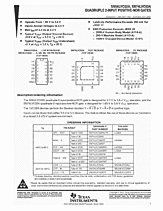 DataSheet SN74LVC02A pdf